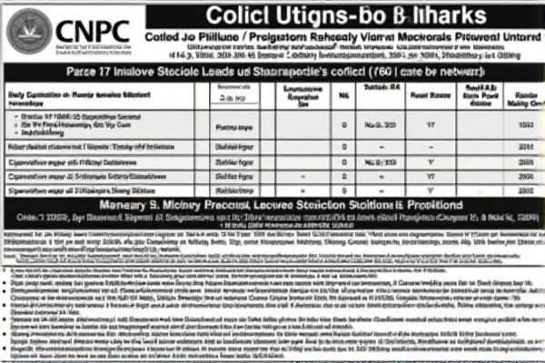 Job Opportunities at CNPC in Pakistan