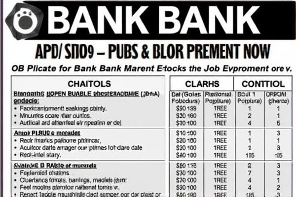 Latest Job Openings at Pakistan Job Bank
